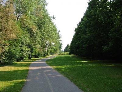 Corredor verde a lo largo de un carril ciclopeatonal (fuente: LAND; https://www.landsrl.com/)