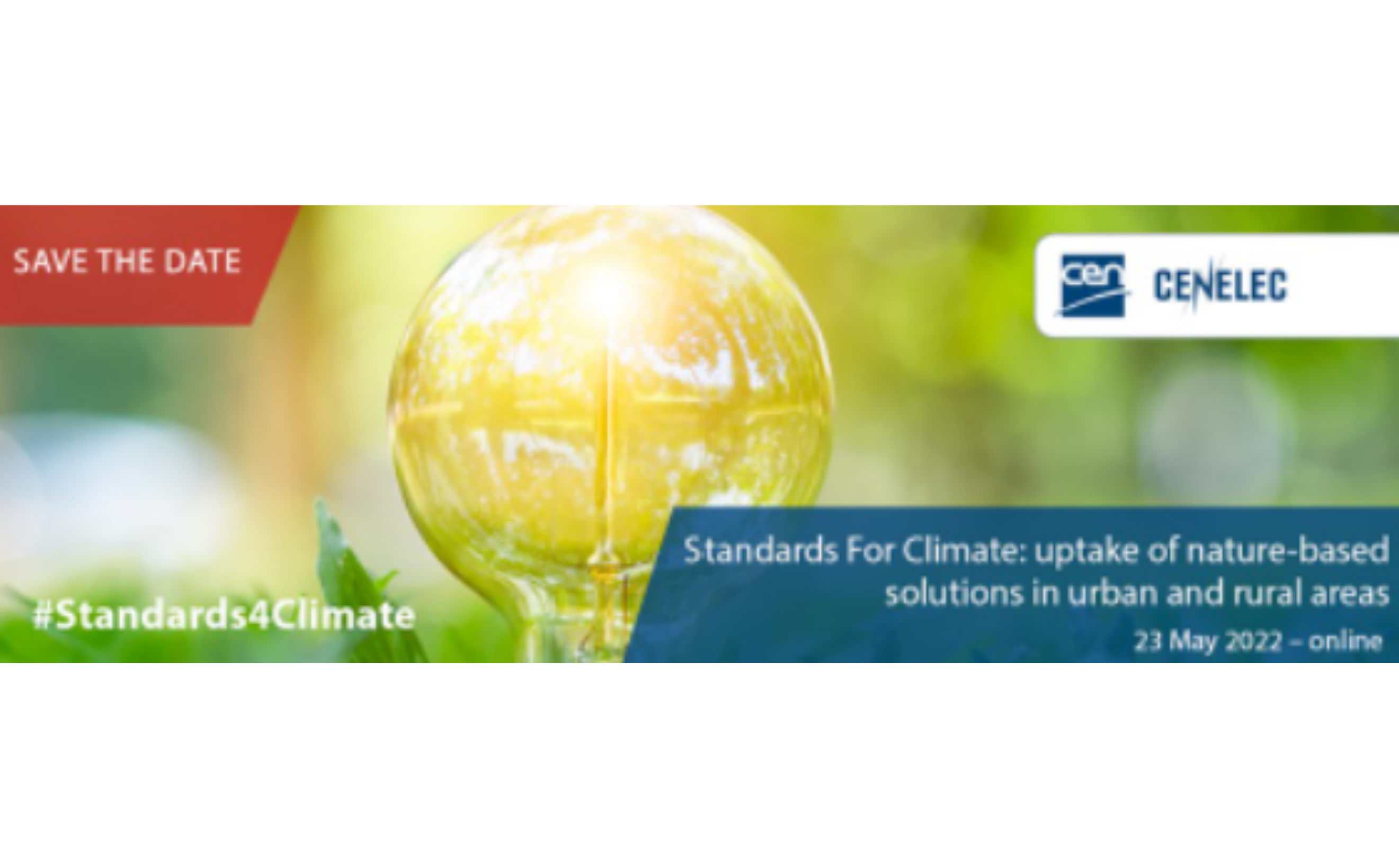 Standards for Climate: Uptake of Nature-based solutions in urban and rural areas
